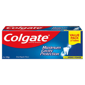 COLGATE GREAT FRESH 150MLX2`S/195G PROMO