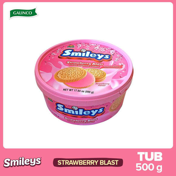 SMILEYS  STRAWBERRY BLAST CREAM SW 500G LE