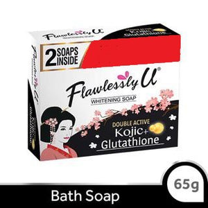 FLAWLESSLY U 2N1 KOJ+GLU SOAP 65GX2`S