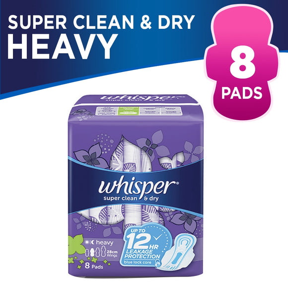 WHISPER HEAVY OVERNIGHT W/W 8`S