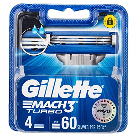 GILLETTE MACH 3 TURBO SENSTV 1`S