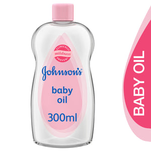 J&J BABY OIL REG 300ML