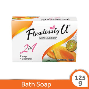 FLAWLESSLY U SOAP PAPAYA CAL 125GM