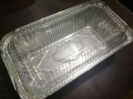 ALUMINUM TRAY 8X12X2 1/2