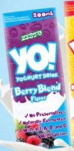 ZESTO YO BERRY BLEND 200ML