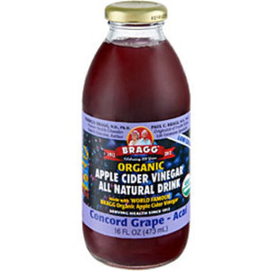 BRAGG APPLE CIDER VIN GRAPES 16OZ