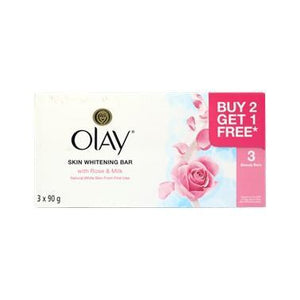 OLAY BAR ROSE&MILK 90G 2+1F