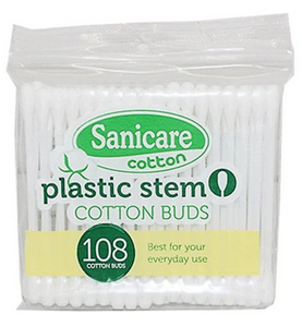 SANICARE COTTON BUDS 108TIPS