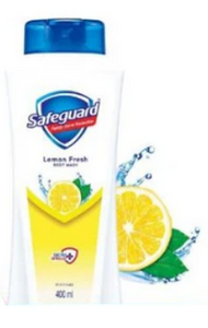 SAFEGUARD BW LEMON 400ML