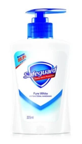 SAFEGUARD LIQ HS PWHT 225ML