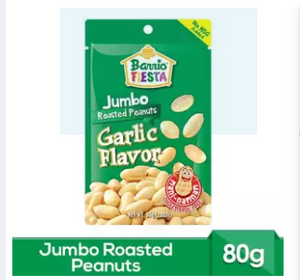 BF JUMBO ROASTED PEANUTS GARLIC 80G