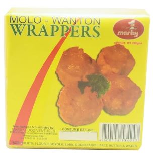 MARBY MOLO WANTON WRAPPER 200GM MED