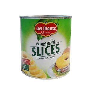 DEL MONTE PINEAPPLE SLICED 836G 2 1/2