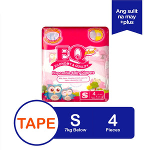 EQ DIAPER MP SML 4`S