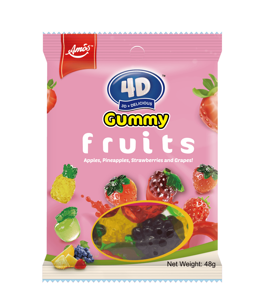 4D GUMMY FRUITS 48G – Magic Star Supermarket