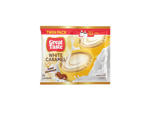 GREAT TASTE WHITE CARAMEL TWIN 50G