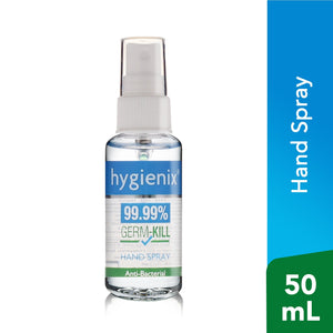 HYGIENIX GERM KILL HAND SPRAY 50ML