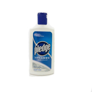 PLEDGE WAX WIPE&SHINE NAT 250ML