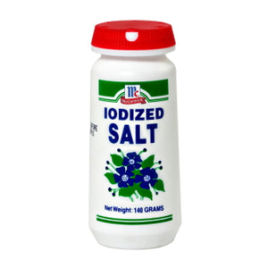 McCORMICK IODIZED SALT 140GM