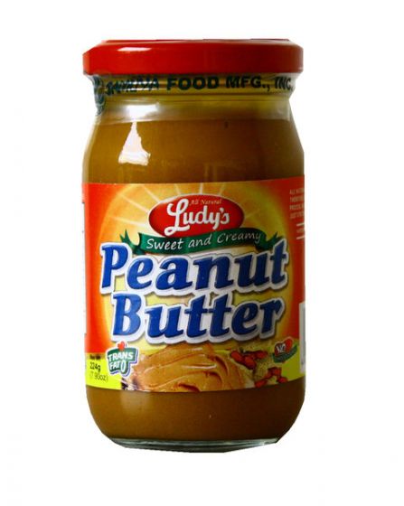 LUDY`S PEANUT BUTTER 224G GLS