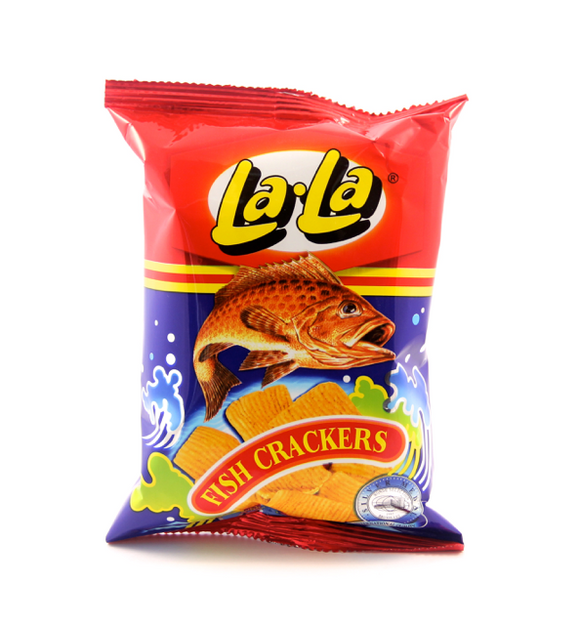 LALA FISH CRACKER 50GM