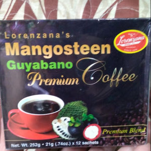 MANGOSTEEN GUYABANO PREMIUM COF 12`S