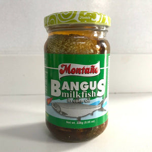 MONTANO BANGUS SARDINES HOT CORN OIL 240GM