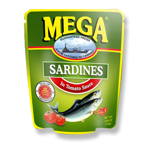 MEGA SARDINES TOMATO SAUCE 110GM PCH