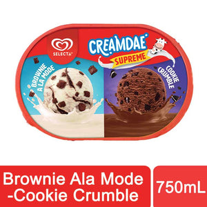 SELECTA 2N1 SUP BROWNIE-CKECRMBL 750ML