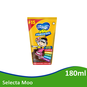 SELECTA MOO CHOCO SAKTO PACK 180ML