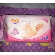 SMILE BABY WIPES 10`S