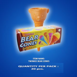 TWINKEE BEAR CONE 20`S