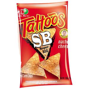 TATTOOS SB NACHO CHEESE 218G