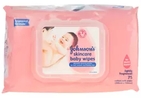 J&J SKINCARE WIPES FF 75`S