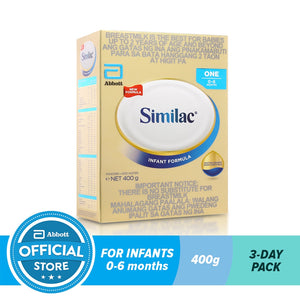 SIMILAC 1 0-6 MOS 400G HMO