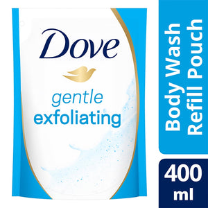 DOVE BW GENTLE EXFOLIATING REFF 400ML