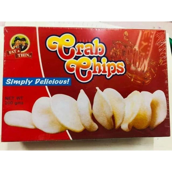 FAT & THIN CRAB CHIPS 200GM