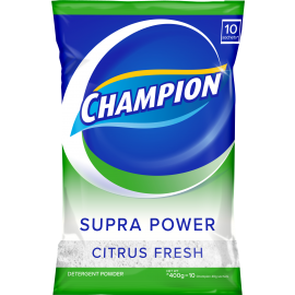 CHAMPION POW CITRUS FRESH 400GM