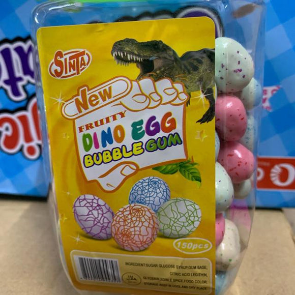 TIWI DINO EGG BUBBLE GUM 24`S