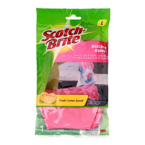 SCOTCH BRITE KITCHEN GLOVES L