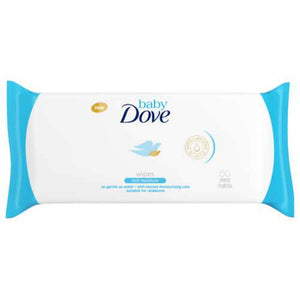 BABY DOVE WIPES 50`S