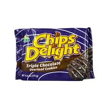 CHIPS DELIGHT TRIPLE CHOCO OVERLOAD 175G