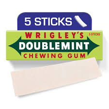 DOUBLEMINT PEPPERMINT 5 STICK