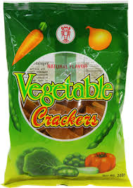 FRY&POP VEG CRACKER 200GM