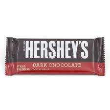 HERSHEYS DARK CHOCO BAR 40GM