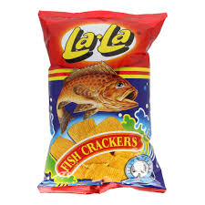 LALA FISH CRACKER 100GM