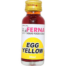 FERNA FD COLOR EGG YLW 30ML