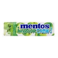 MENTOS CHEW GRN APP 45GM