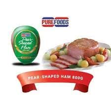 PURE FOODS PEAR-SHAPE HAM 800GM