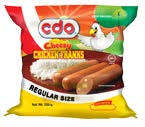 CDO CHKN FRANKS 250GM REG